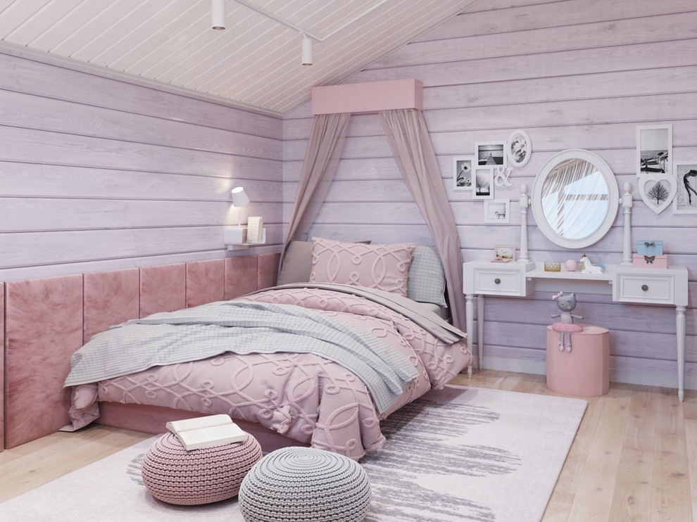 Интерьер жилого дома из клееного бруса  г. Владивосток