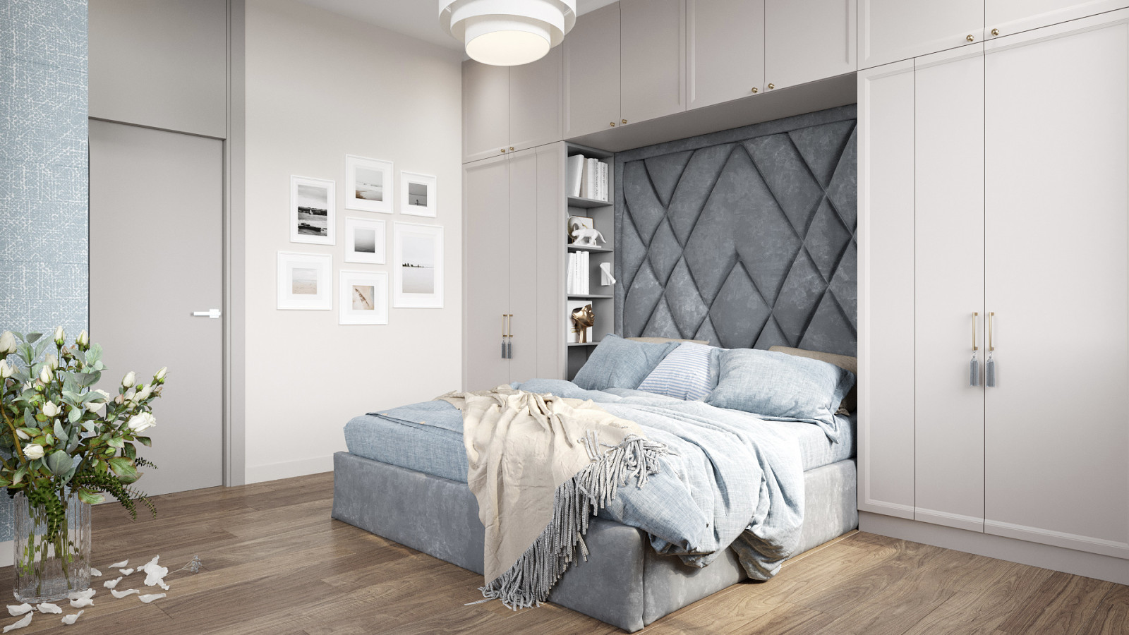 Вместительный шкаф