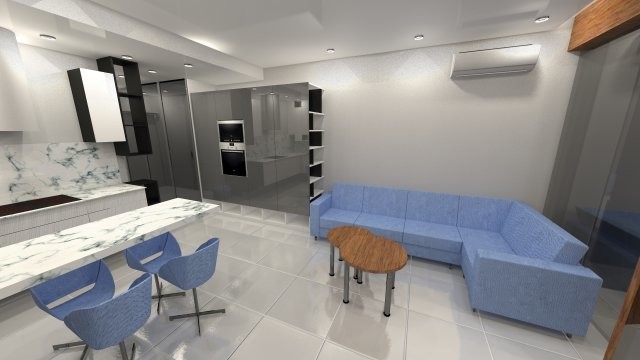 Дизайн квартиры студии