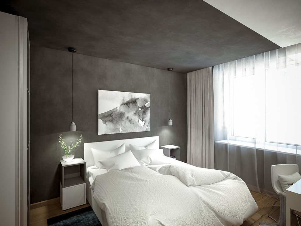 Смелая контрастная квартира