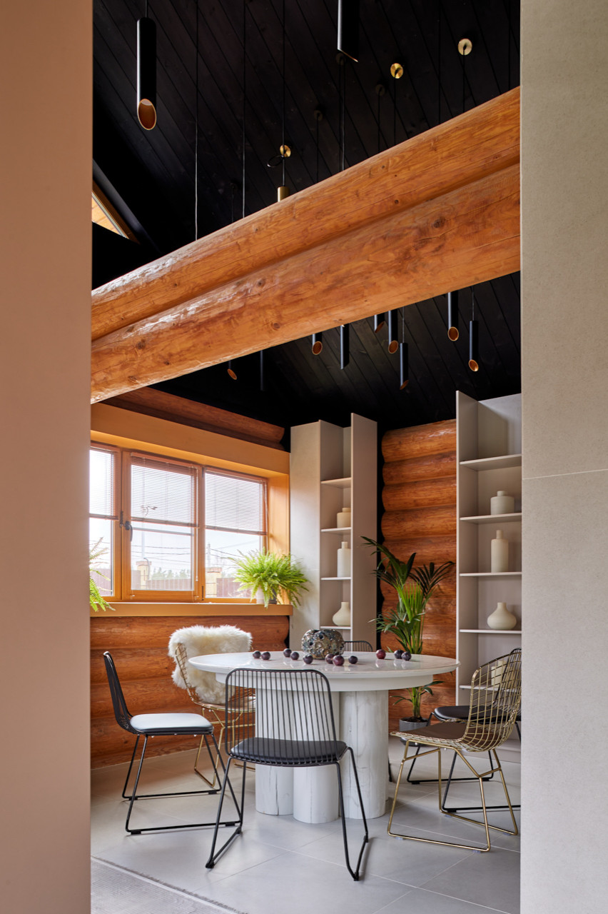 "Дачный ответ", кухня-гостиная