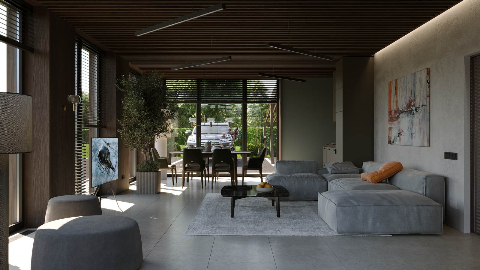 Обложка проекта: Дизайн здания ожидания гостей и пилотов на вертолётной площадке