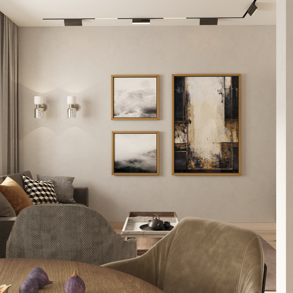 КВАРТИРА В СВЕТЛЫХ ТОНАХ