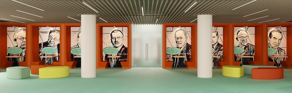 Обложка проекта: дизайн-проект фундаментальной библиотеки МГППУ