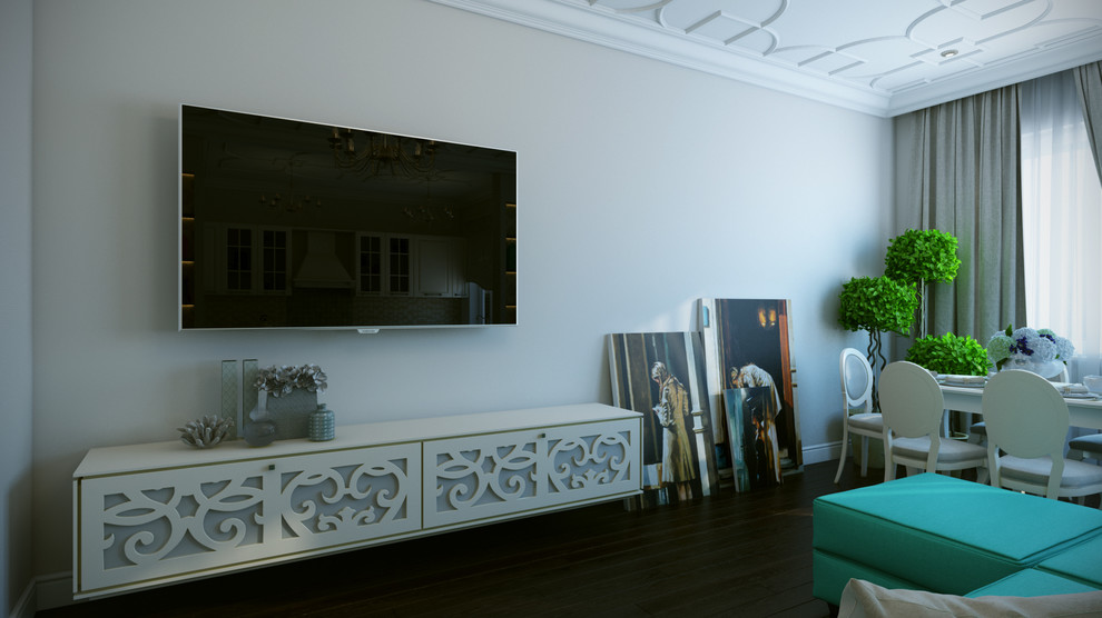 4-х комнатная квартира для молодой семьи. Проект.