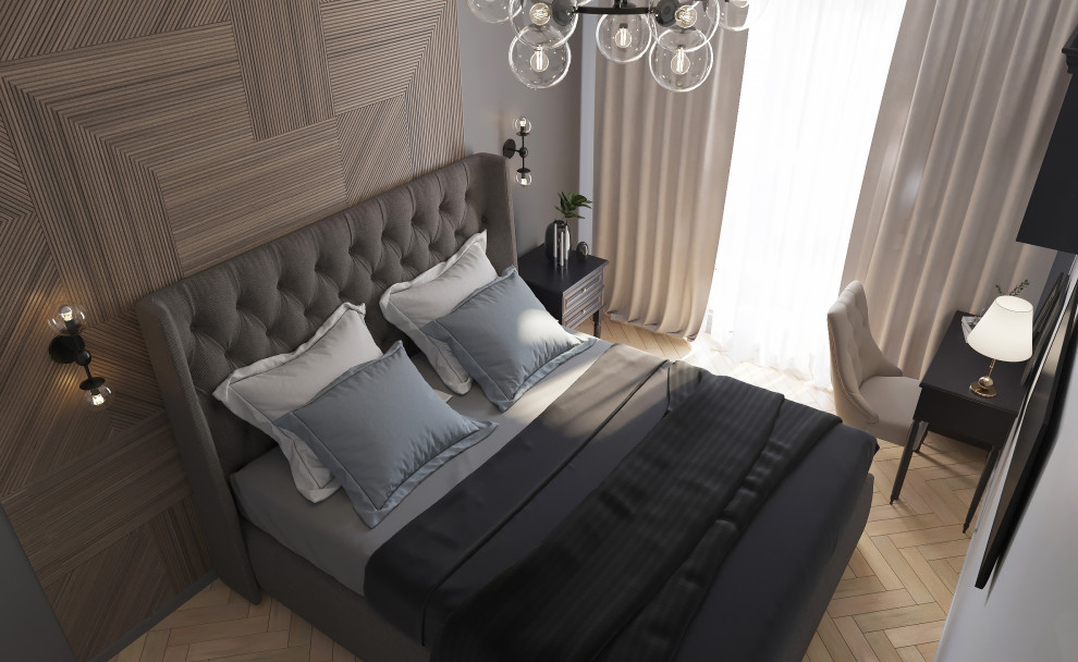 Обложка проекта: 3d визуализация спальни, Санкт-Петербург