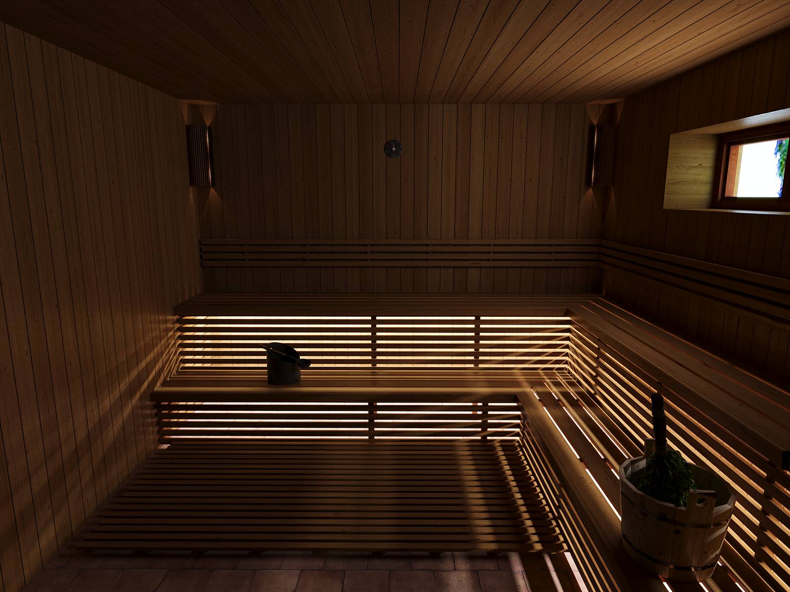 Дизайн дома-бани 110 кв.м.