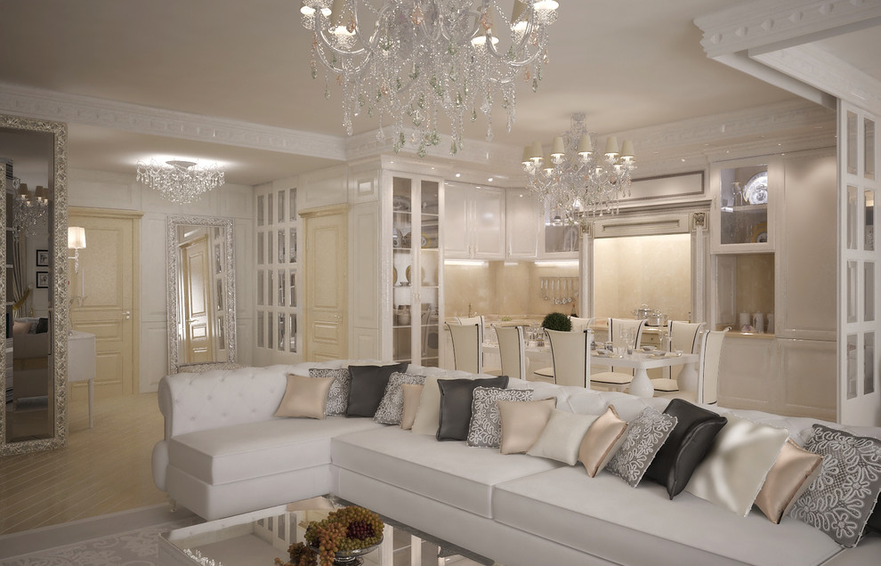 Квартира 140 м2, ЖК "Smolensky De Luxe" #женскийподход