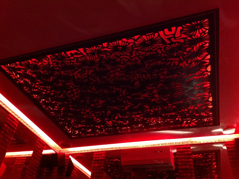 Перегородка резная из МДФ. Ажурная.