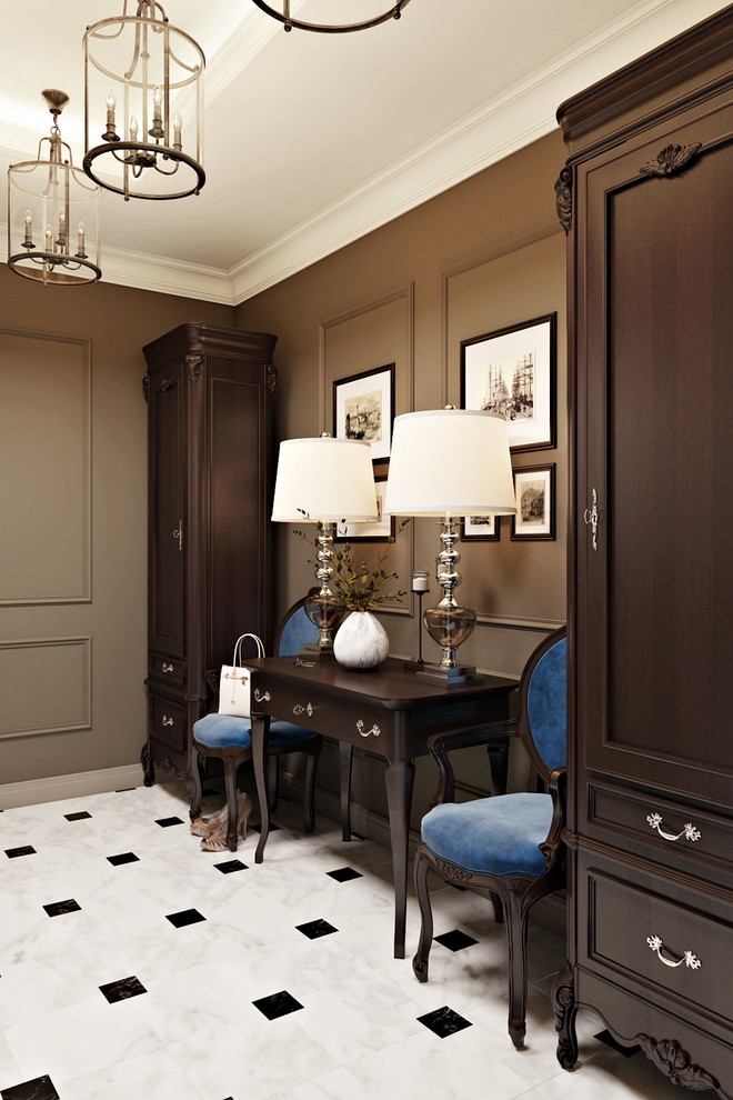 The apartment in a residential complex English Square in Moscow