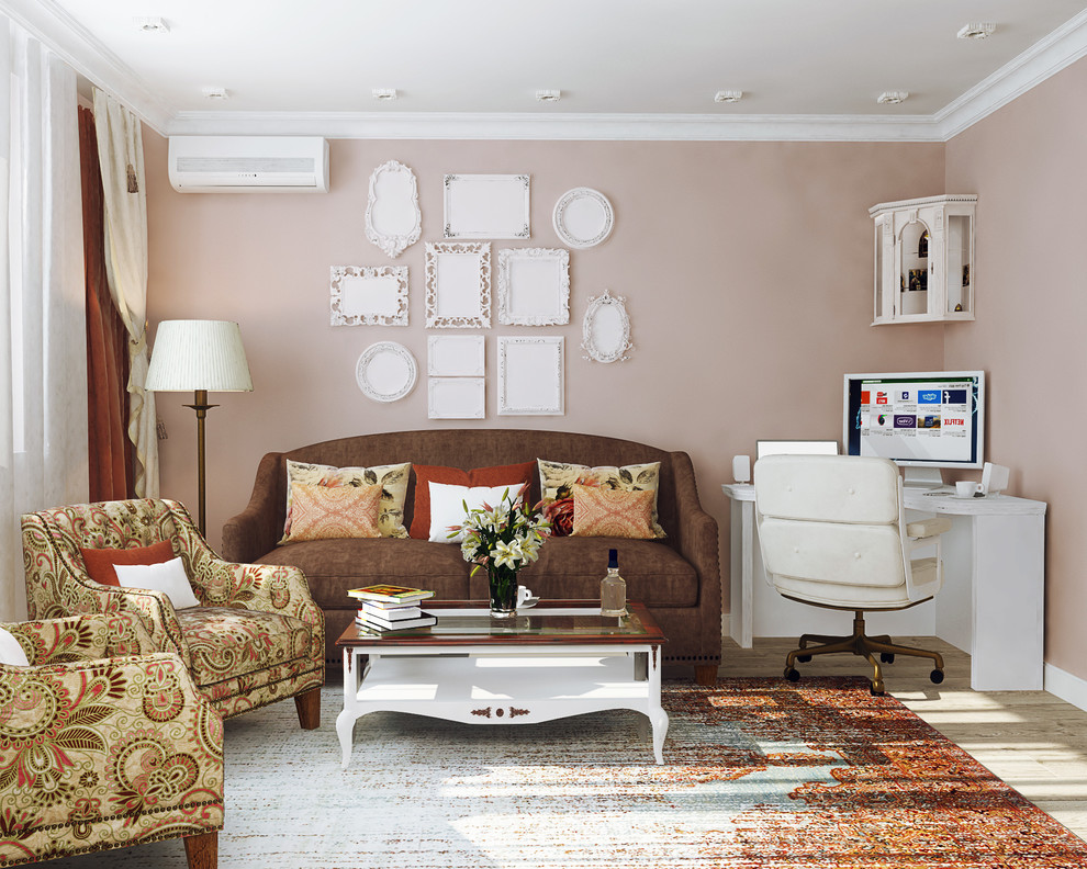 Двухкомнатная квартира ул. Веерная. "Вторжение романтики"