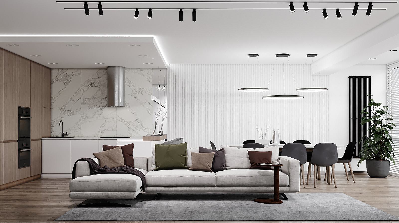 Обложка проекта: Дизайн интерьера квартиры 100 кв.м. в г.Набережные Челны