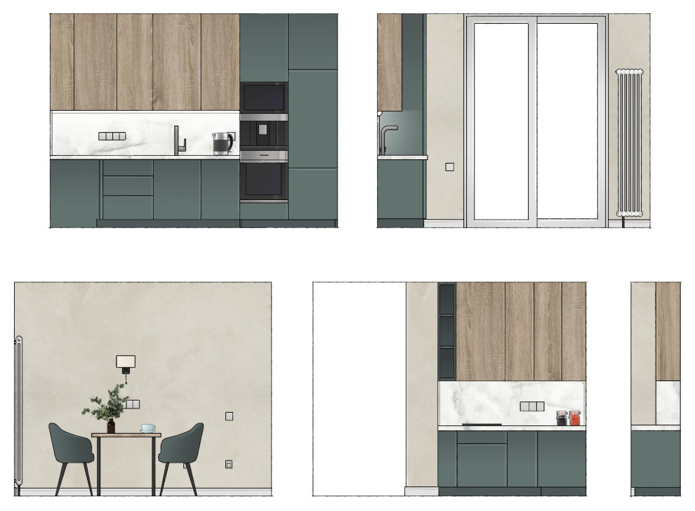 Квартира в стиле контемпорэри