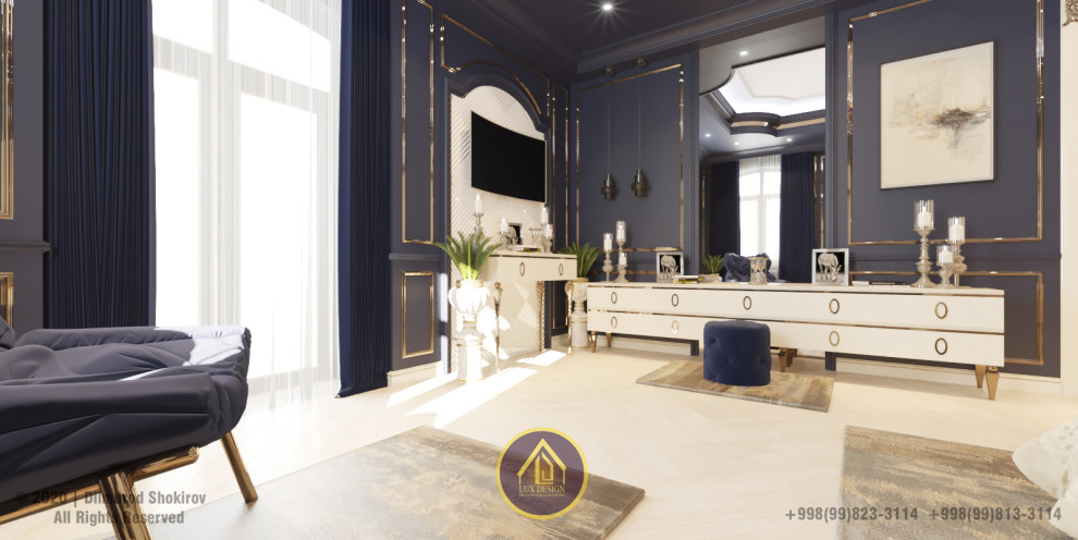 Обложка проекта: Luxury Lux Design Interior Bedroom Design Interior