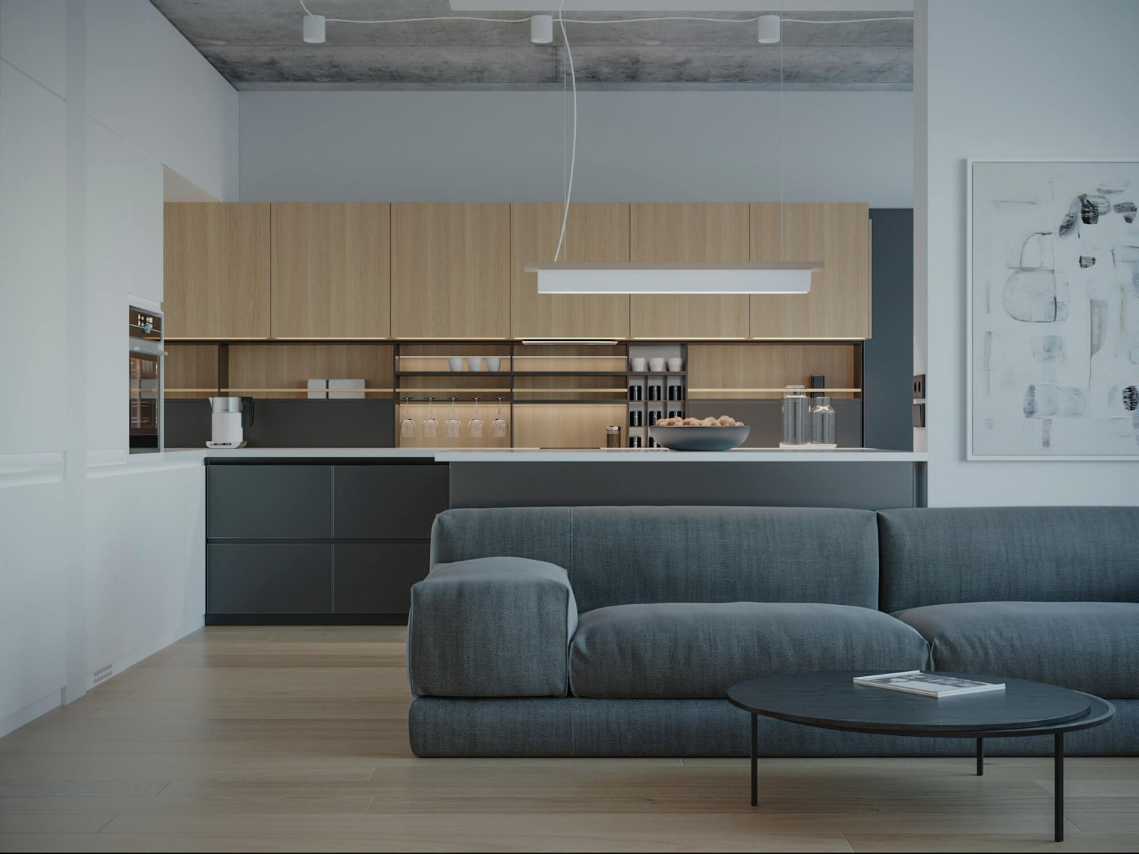 Обложка проекта: The studio apartment