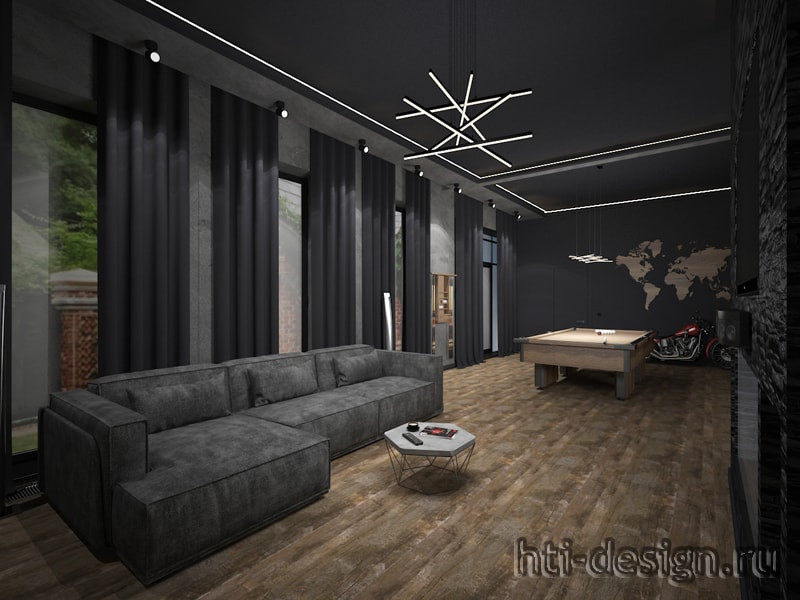 Обложка проекта: Дизайн интерьера коттеджа