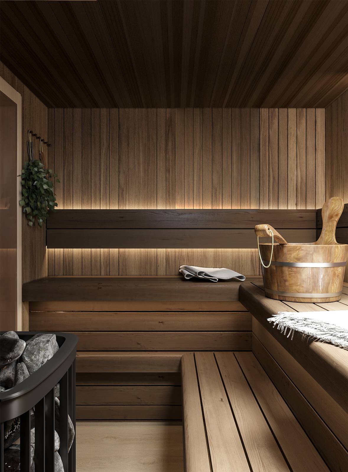 Интерьер банного комплекса