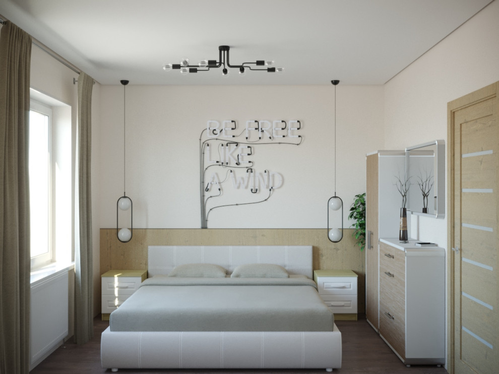 Дизайн-проект однокомнатной квартиры.