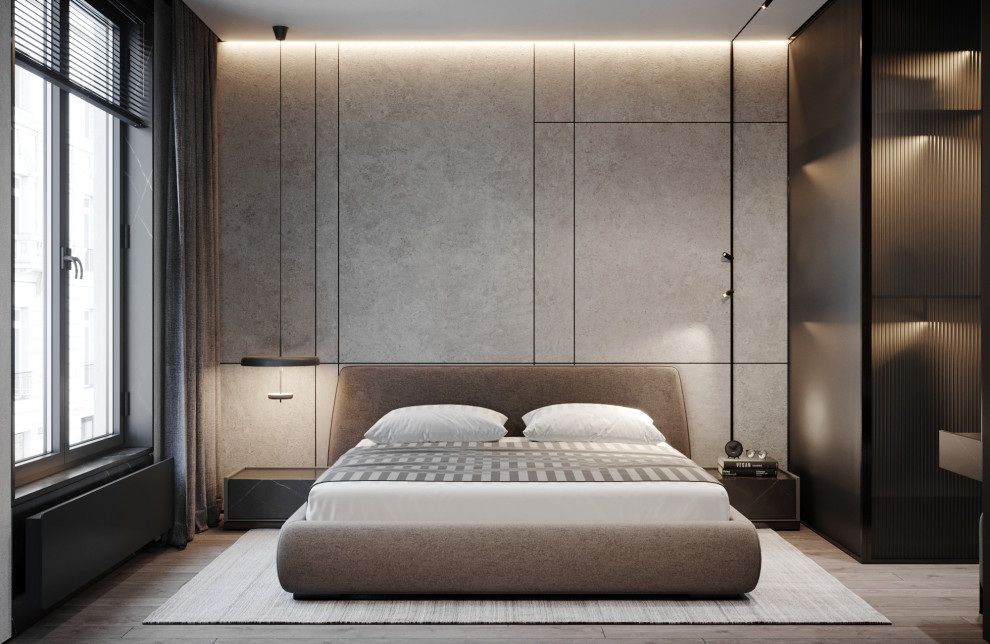 Дизайн интерьера трехкомнатной квартиры в ЖК Futurist