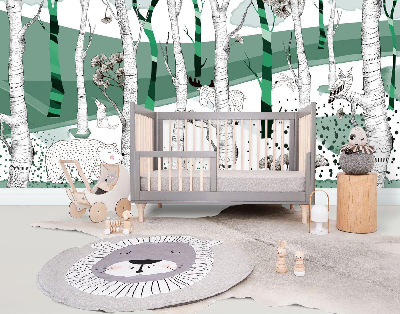 Коллекция фотообоев Woodland