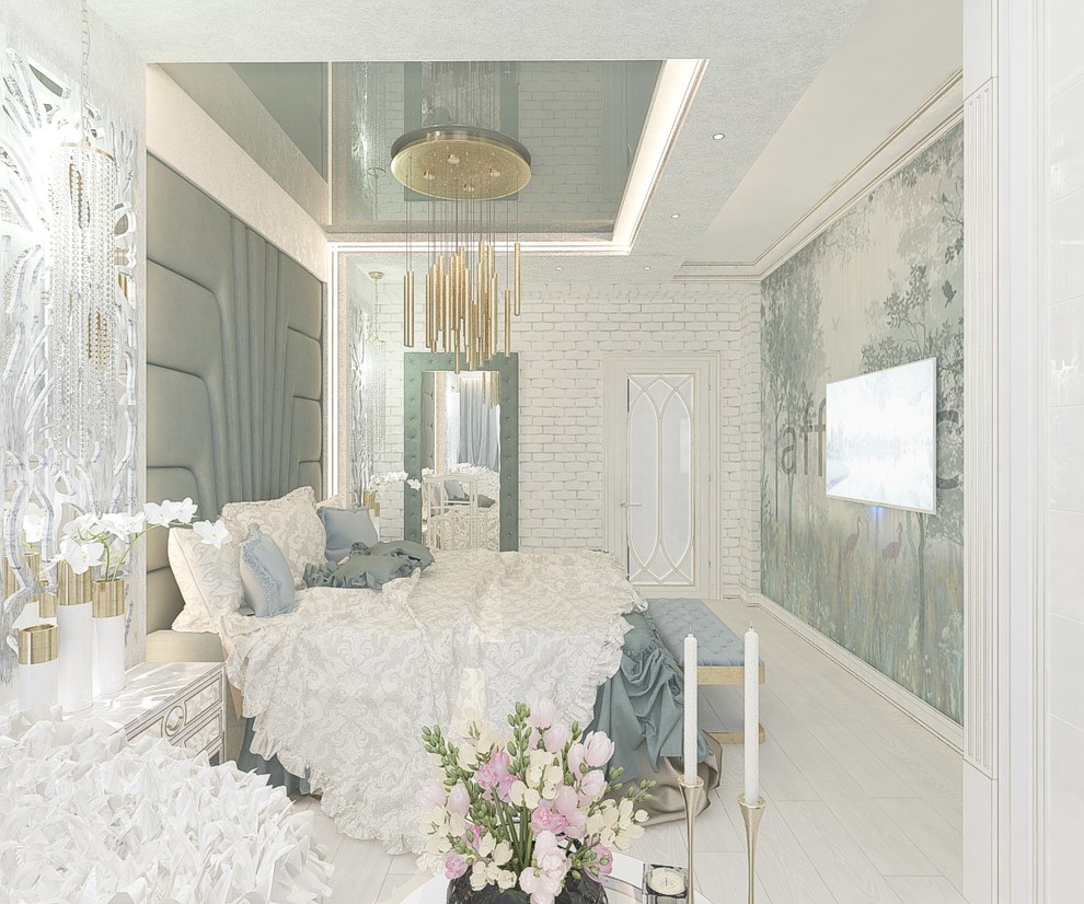 Спальня в 4-комнатной квартире 3