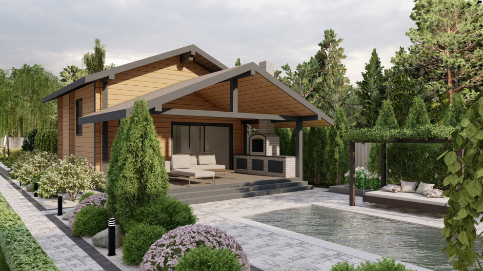 Полный цикл проектирования участка с домом