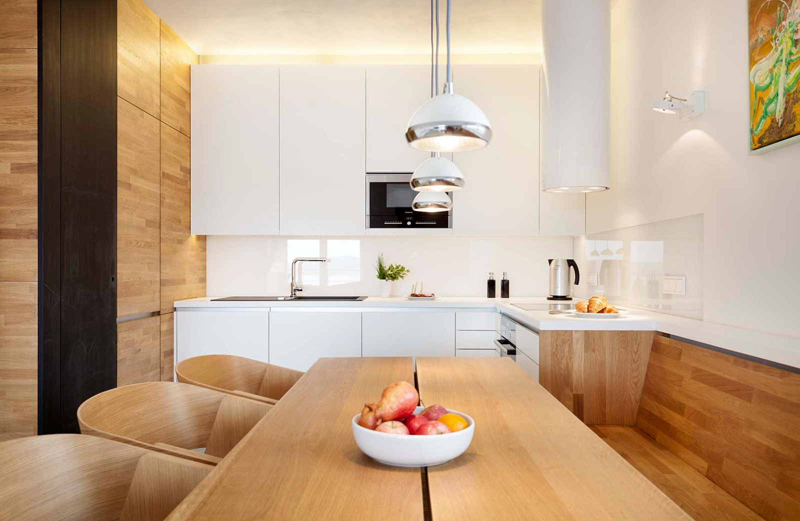 Проект реконструкции 3-х км. квартиры (Брно, Чехия) Дизайн: Ing.arch. Radek