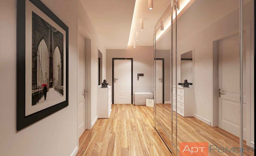 Дизайн-проект однокомнатной квартиры ул. Хорошевское Шоссе