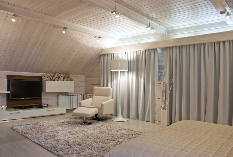 Деревянный коттедж " В зеркальном отражении"