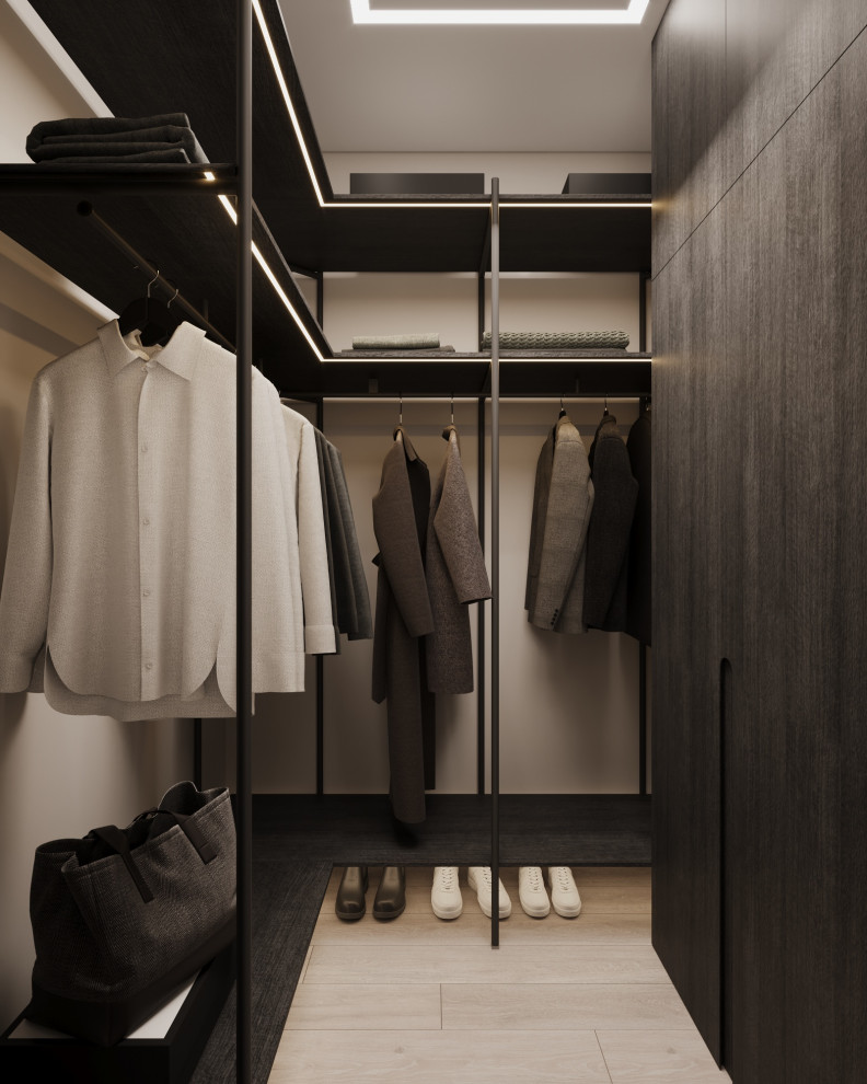 ЖК "Небо" современный интерьер в стиле минимализм 105 кв.м