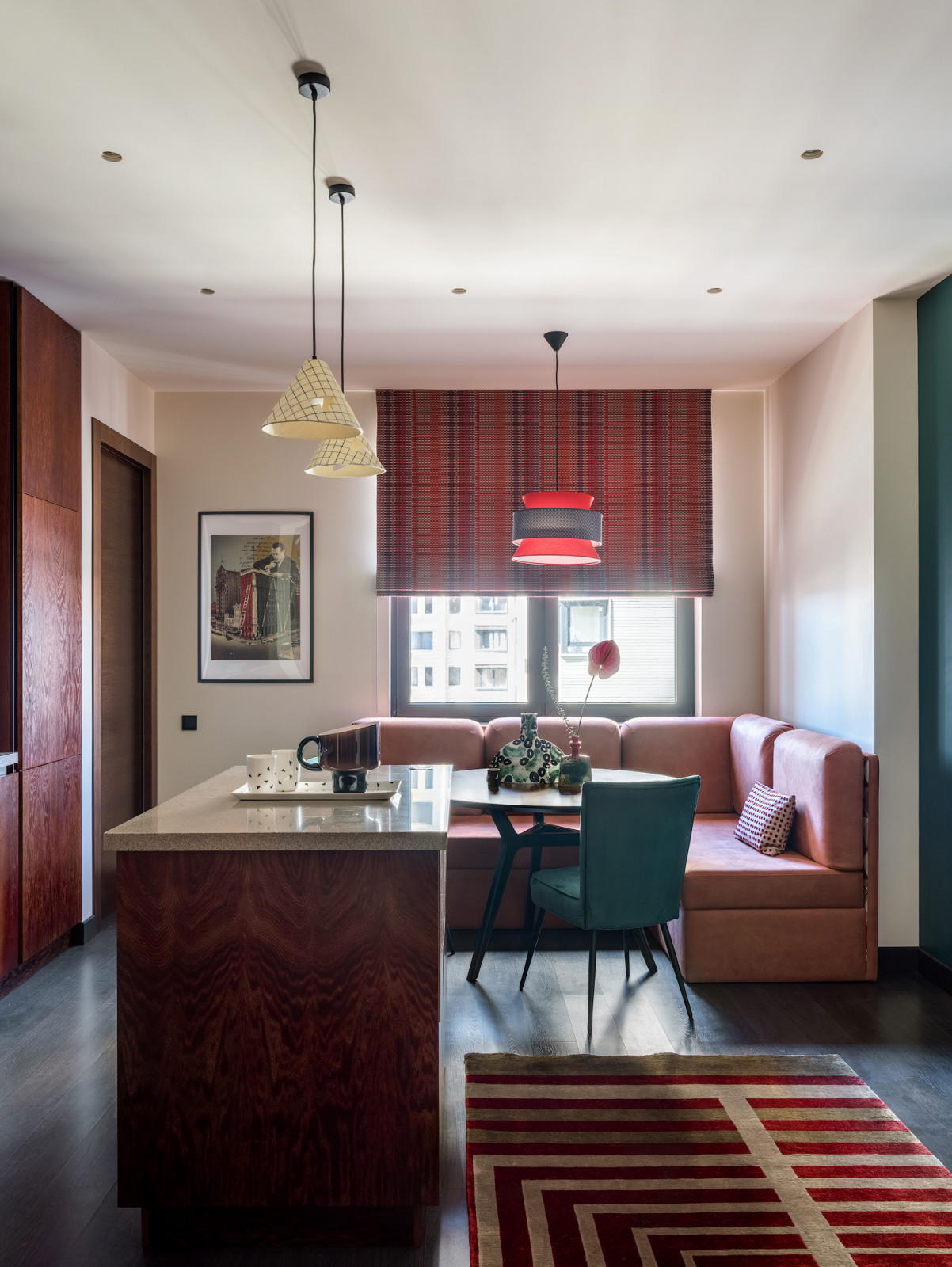 Яркая квартира 90 м² в Москве