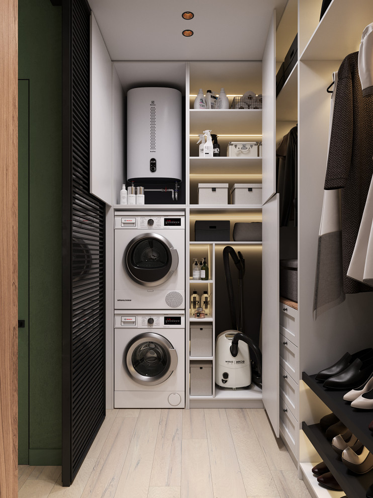 Квартира с зелеными акцентами