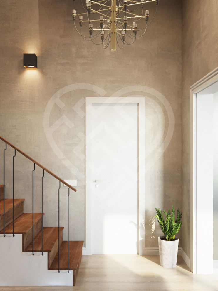 Дизайн интерьера загородного дома в Сходне