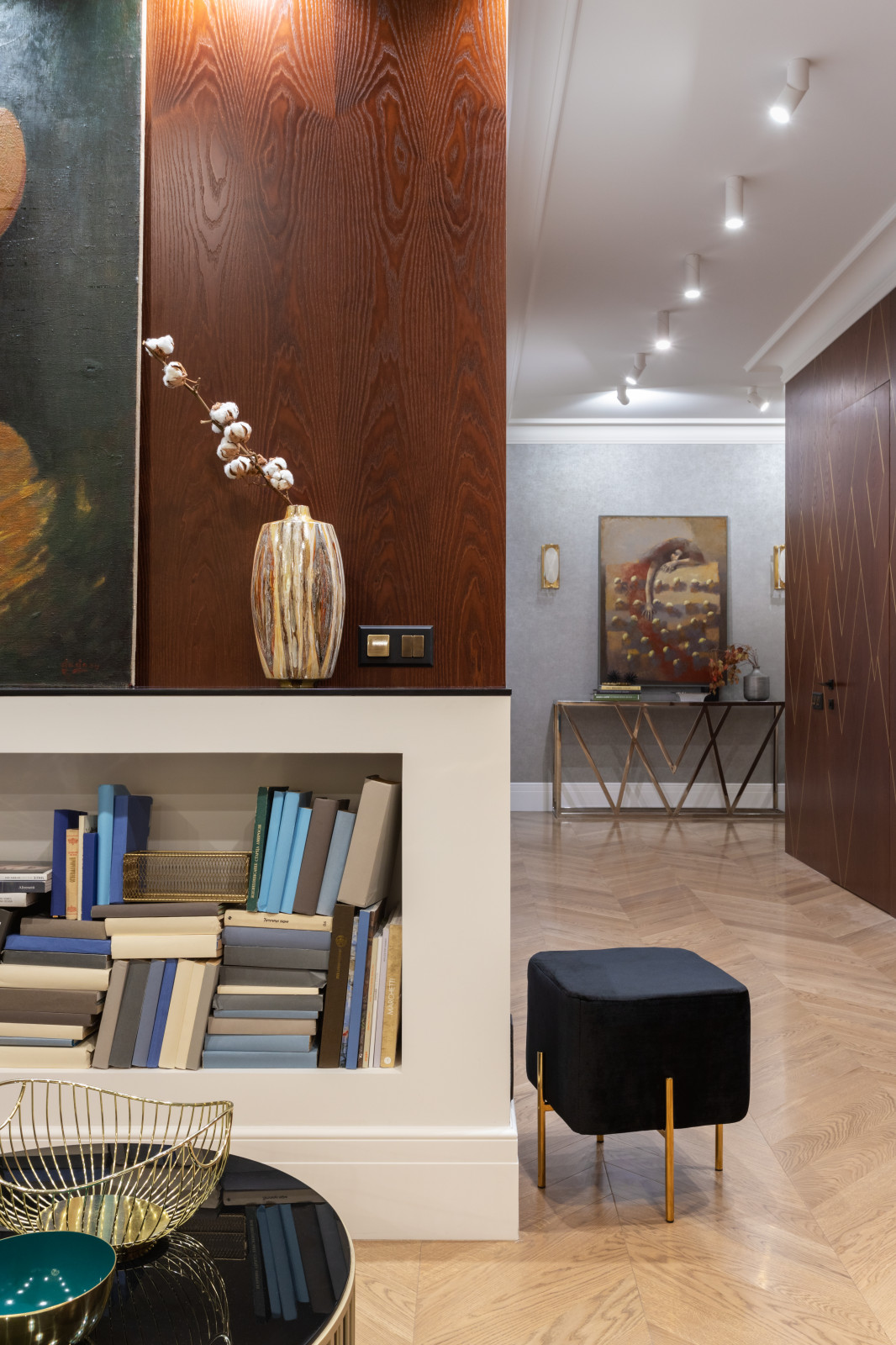 Реализация проекта трехкомнатной квартиры ЖК "Фили Град" (Three-room apartment)