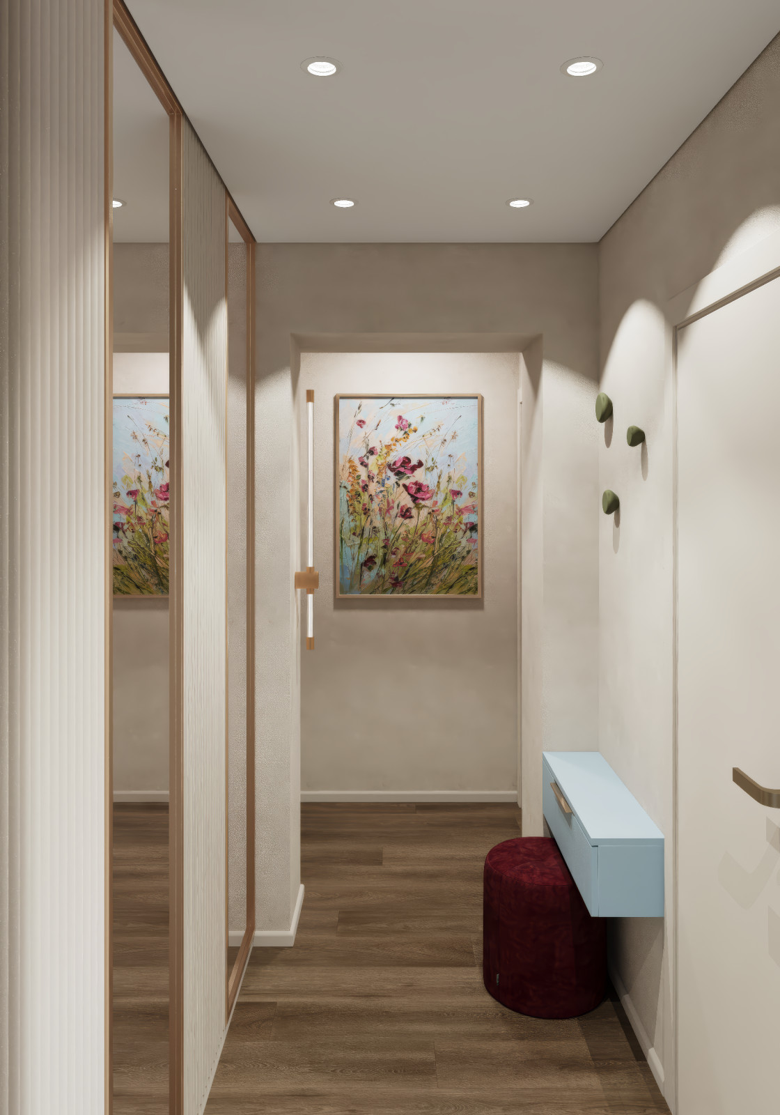 Квартира 52 м2 для семьи с маленькой дочкой