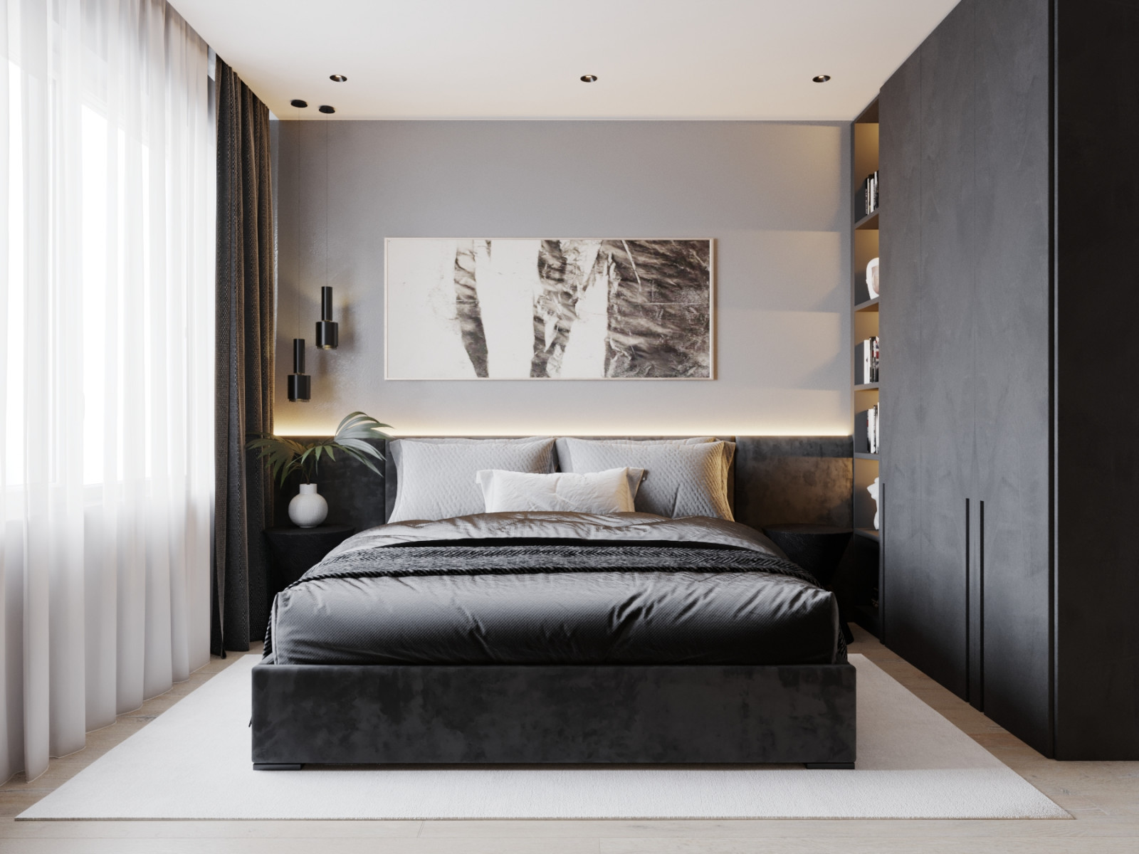 Двухкомнатная квартира холостяка