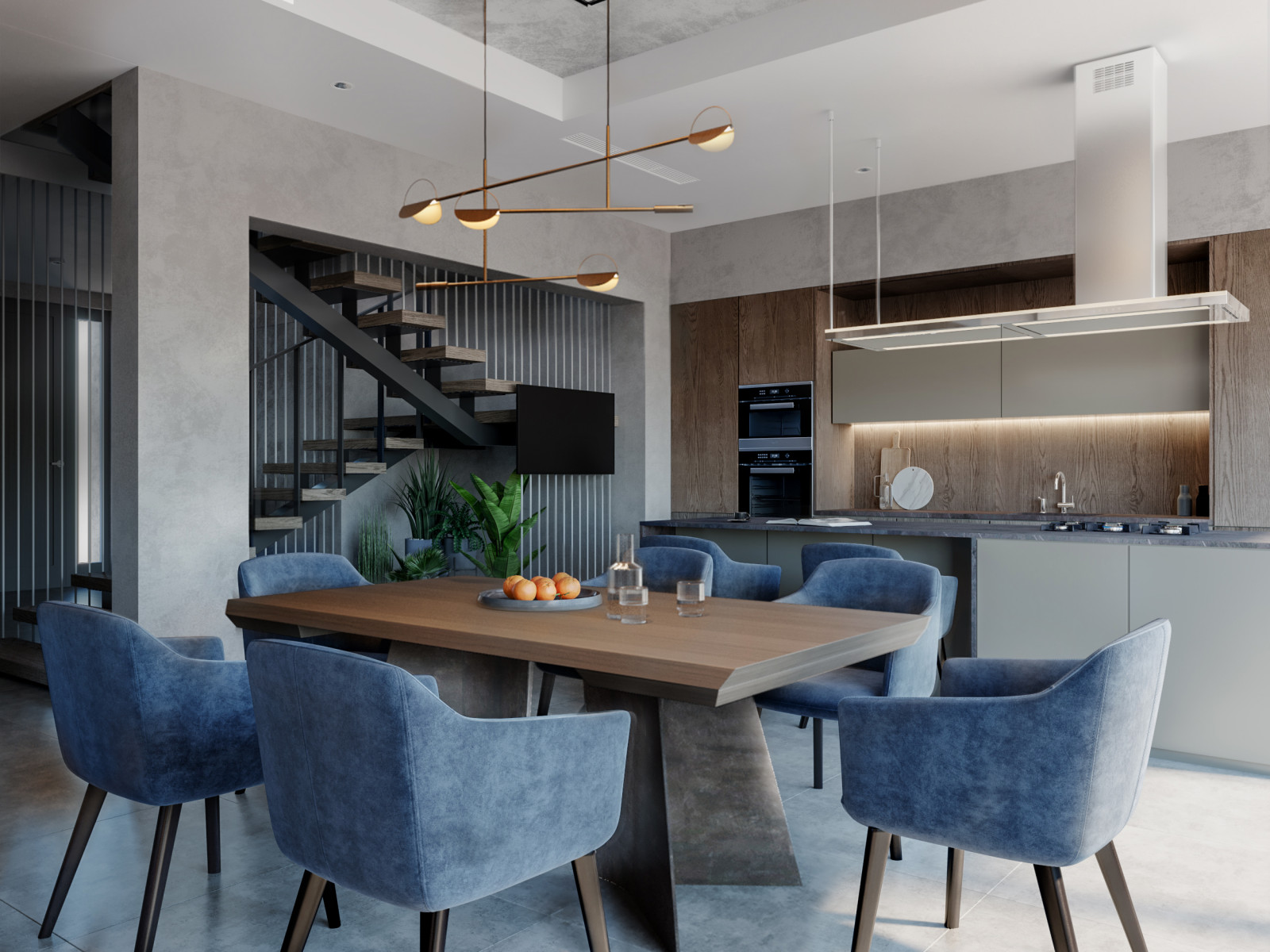 Загородный дом МОсковская Область, дизайн-проект