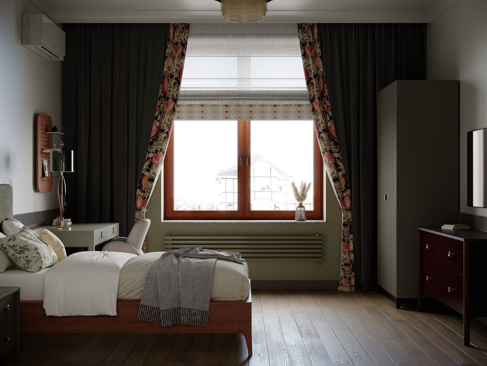 Спальня для матери в проекте Чистые Пруды