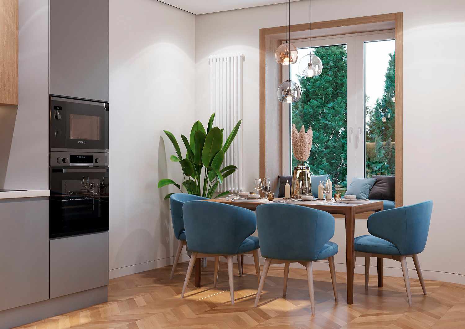 ЖК "ЖУКОВКА" синее исполнение