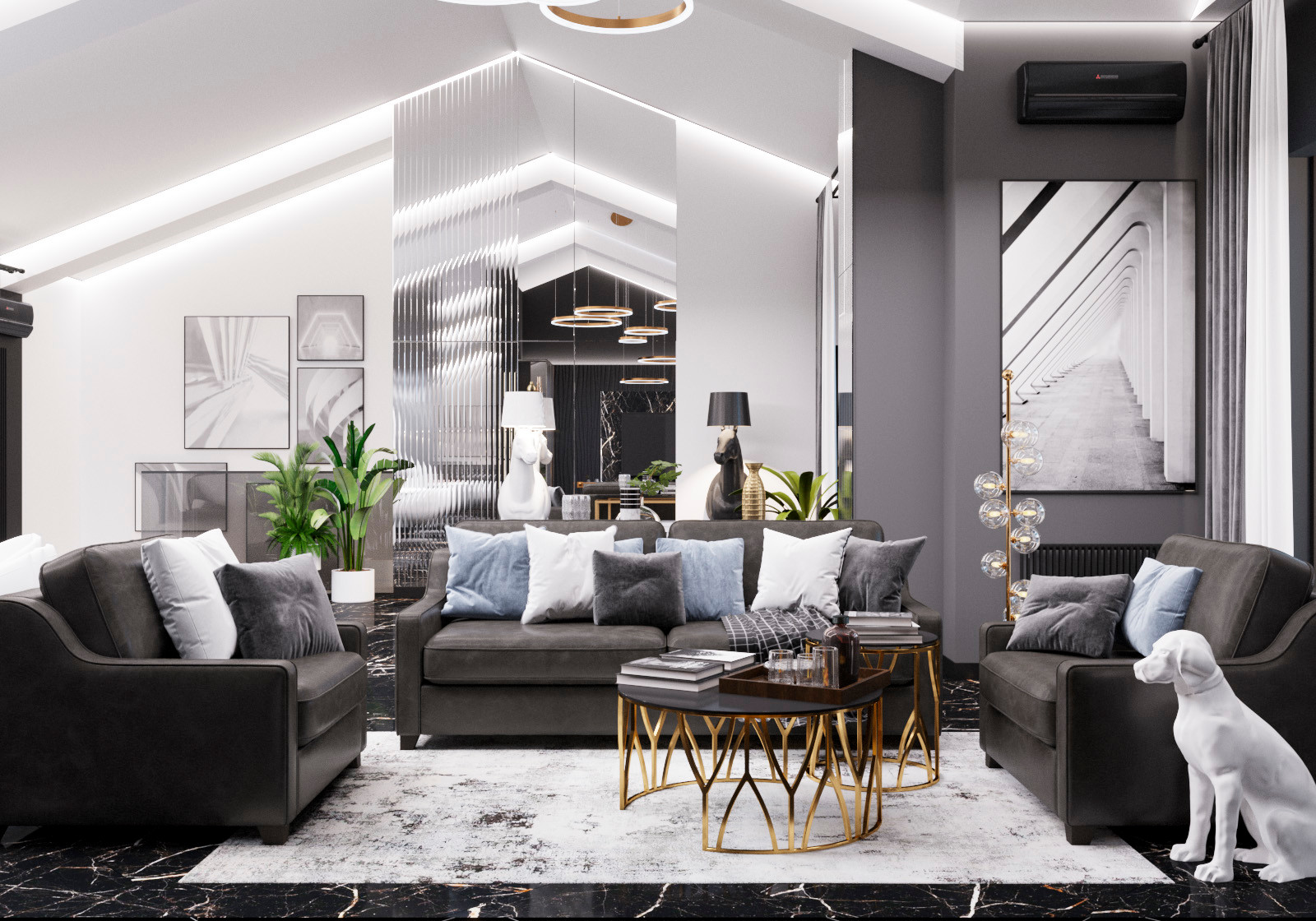 2-х уровневые апартаменты