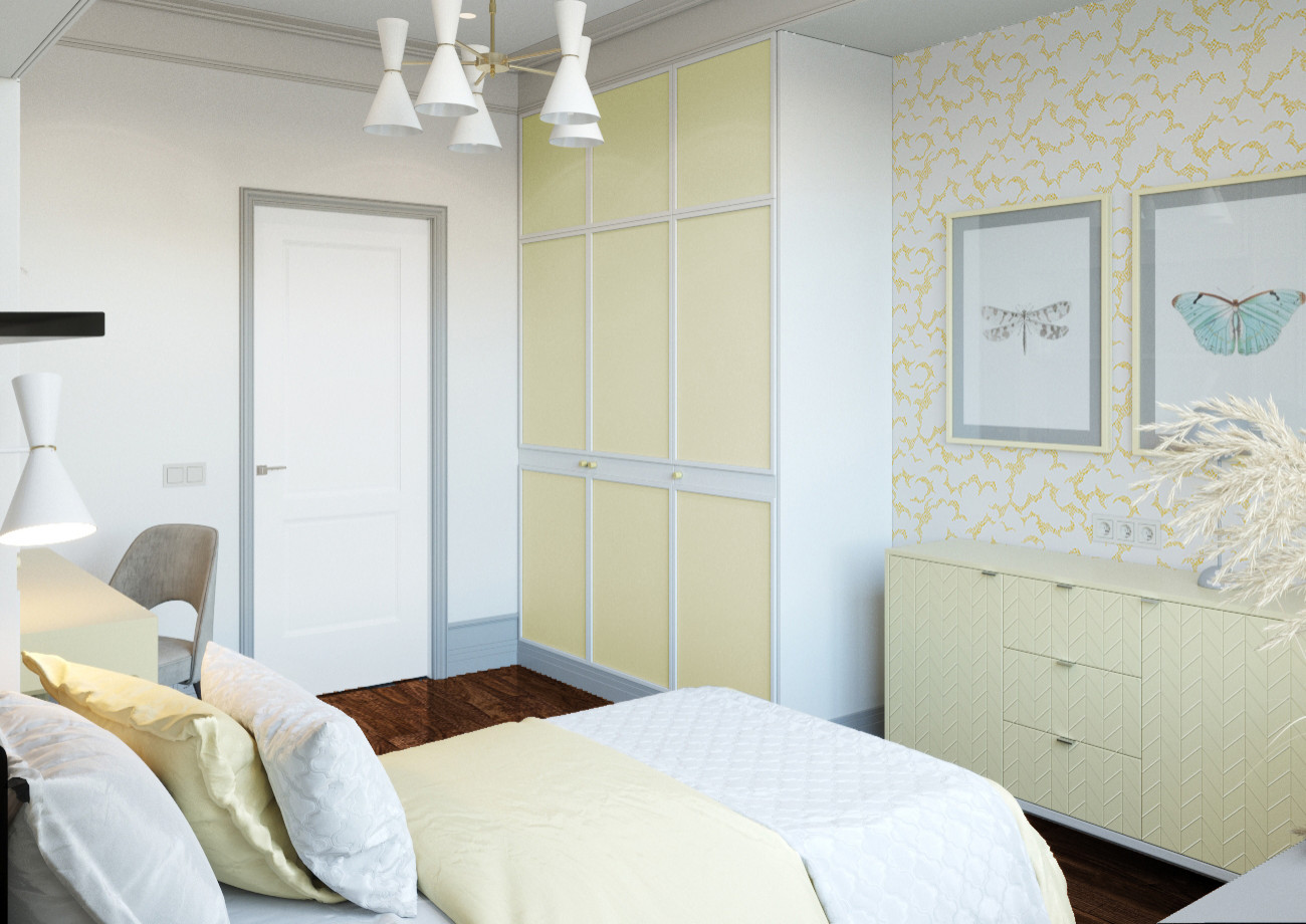 Свежая классика в светлых тонах