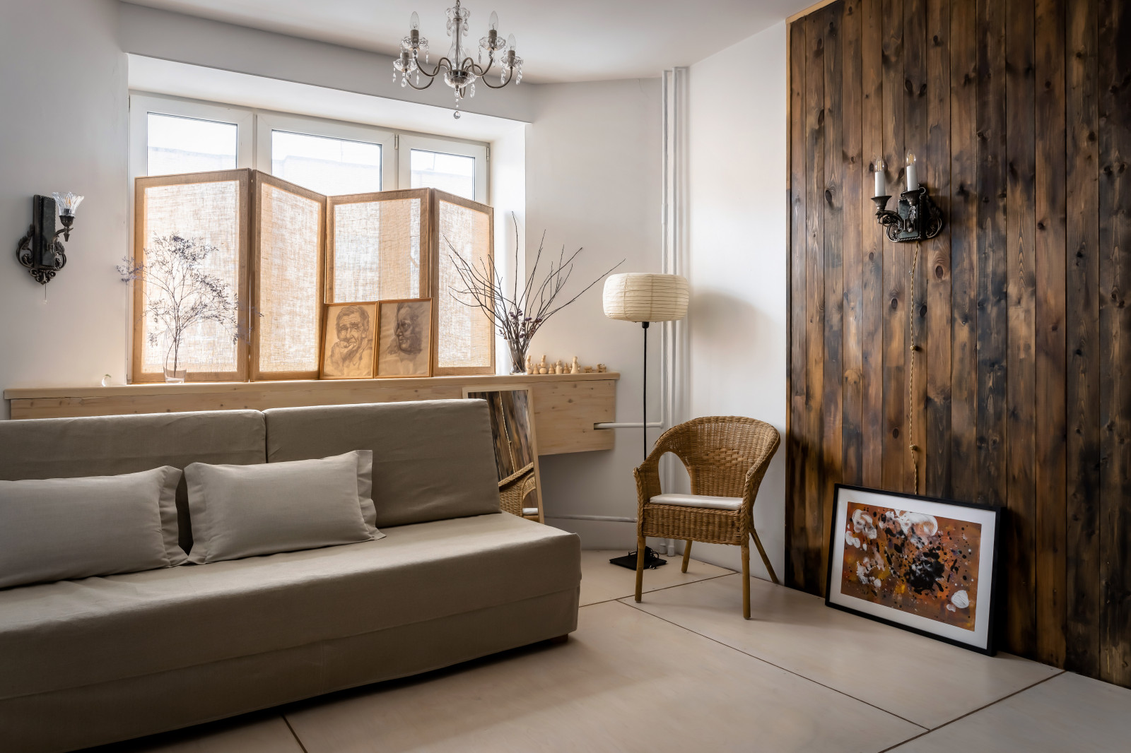 Houzz тур: 44 кв.м — экостудия для мамы дизайнера