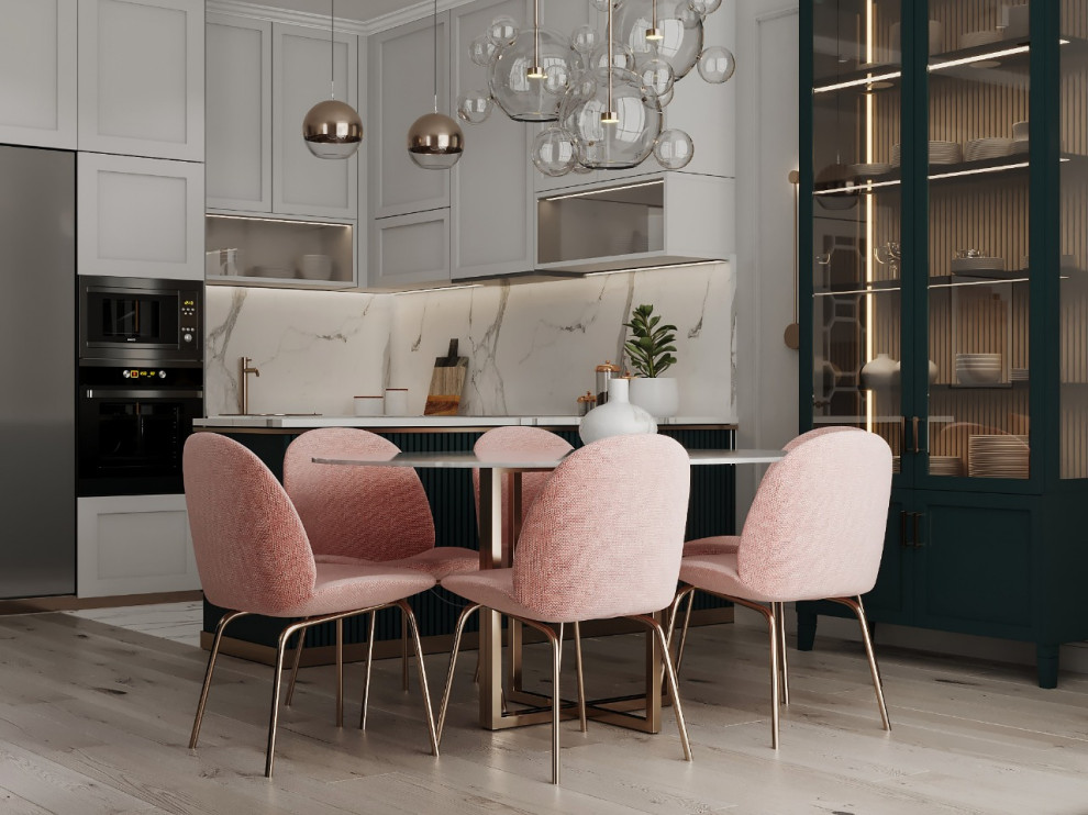 Дизайн проект квартиры "ЖК Кутузовский" 123 м2