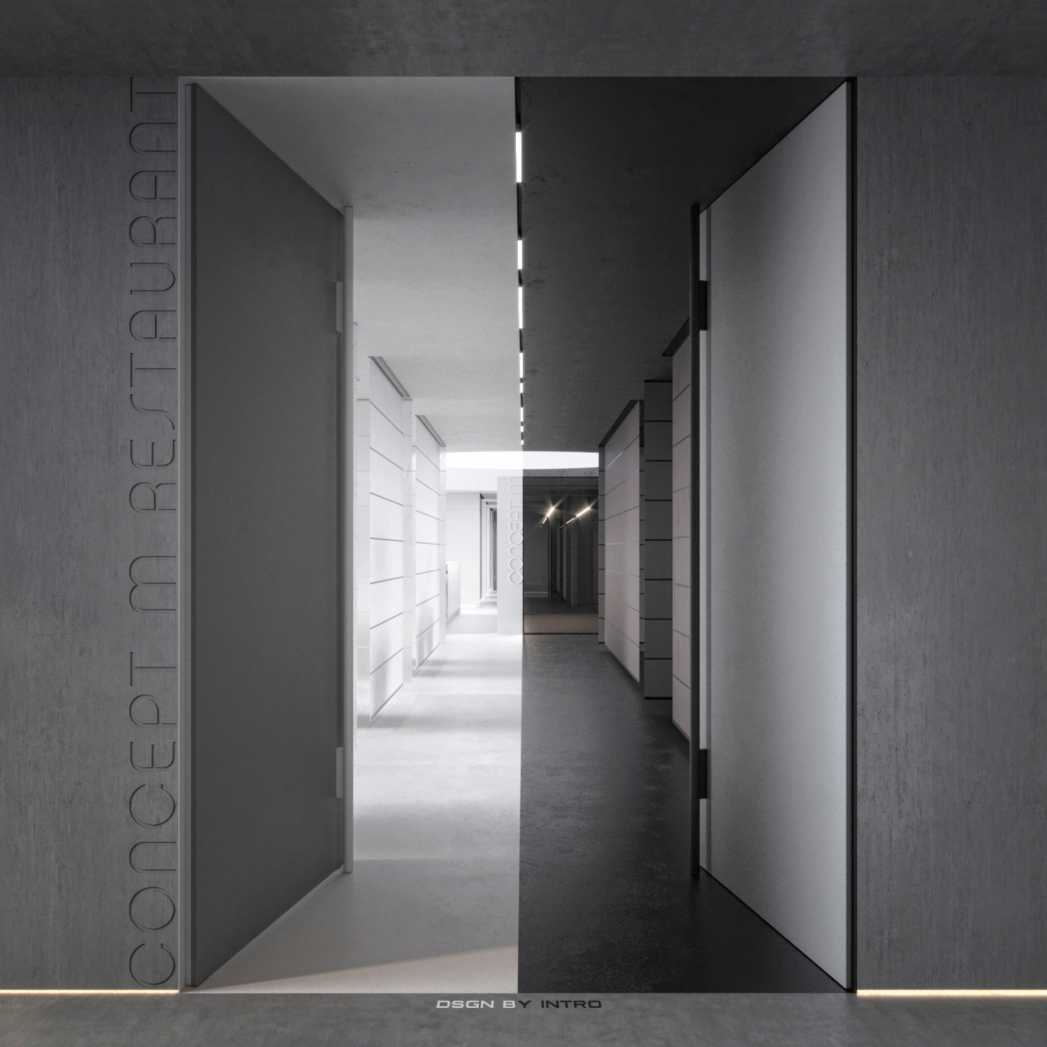 Ресторан CONTRADISTINCTION на Кутузовском проспекте в Москве.