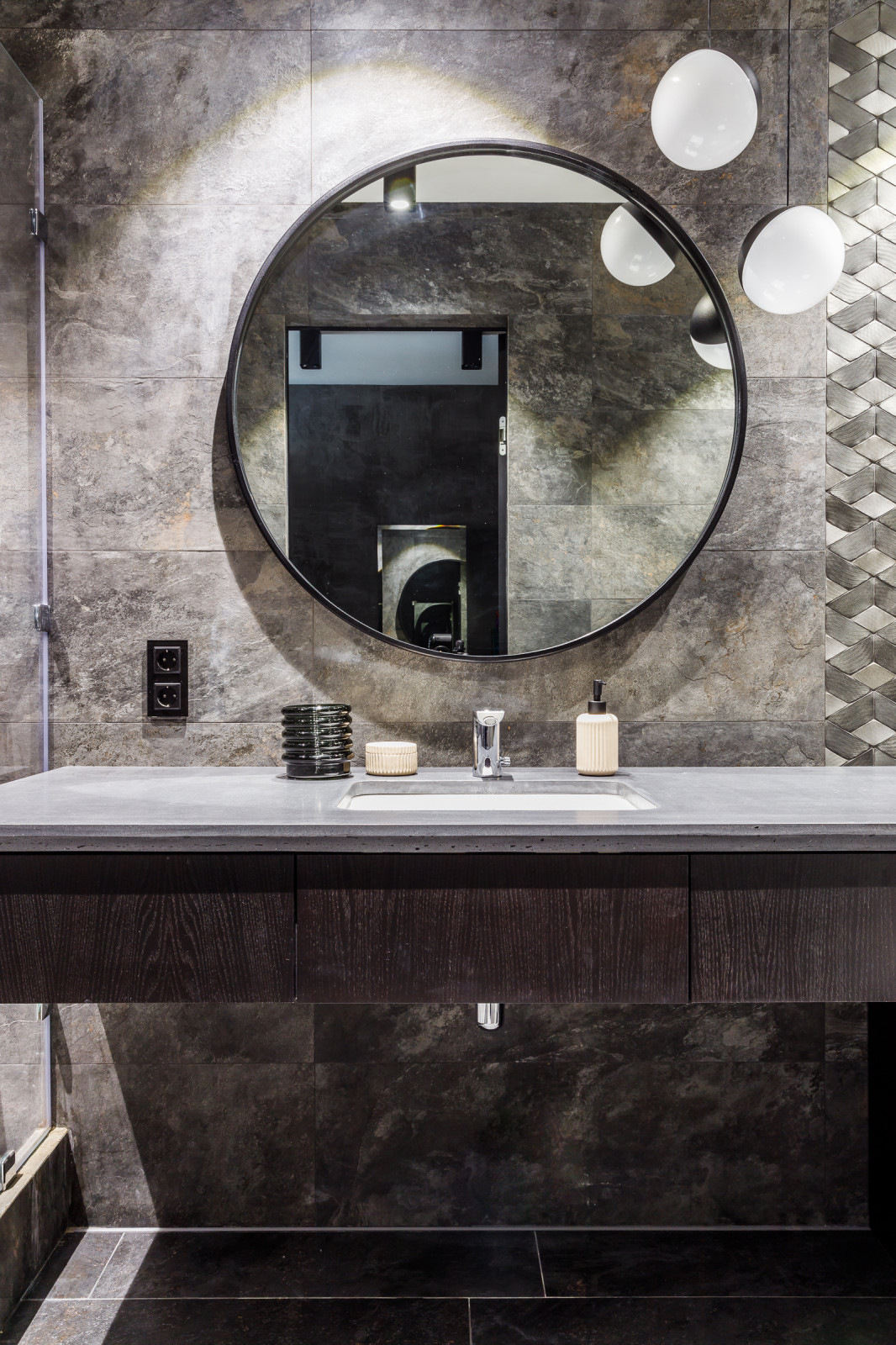 Квартира с бирюзовым акцентом