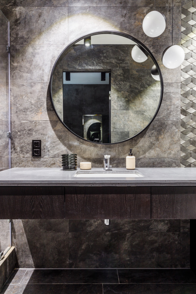 Квартира с бирюзовым акцентом