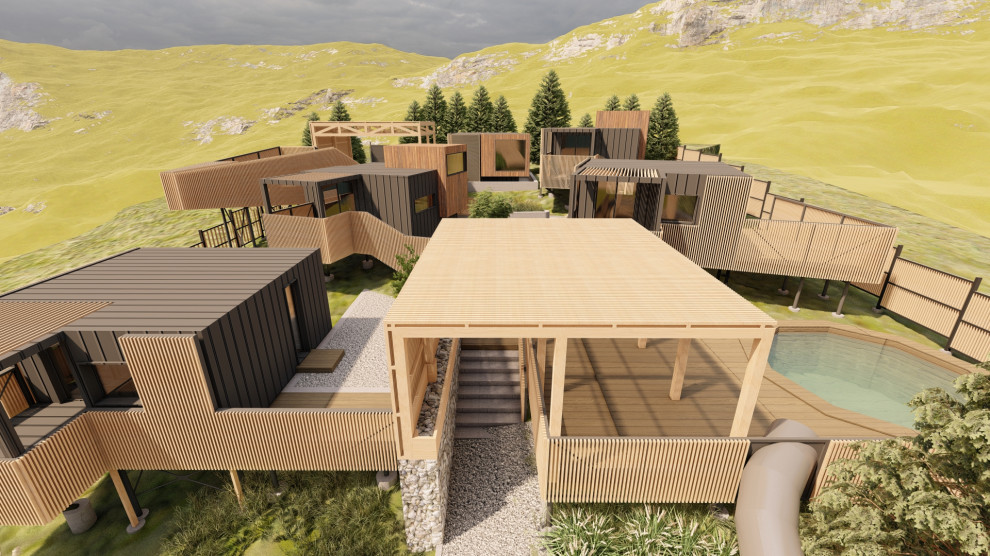 Laspodis. Проект глэмпинга на южном берегу Крыма