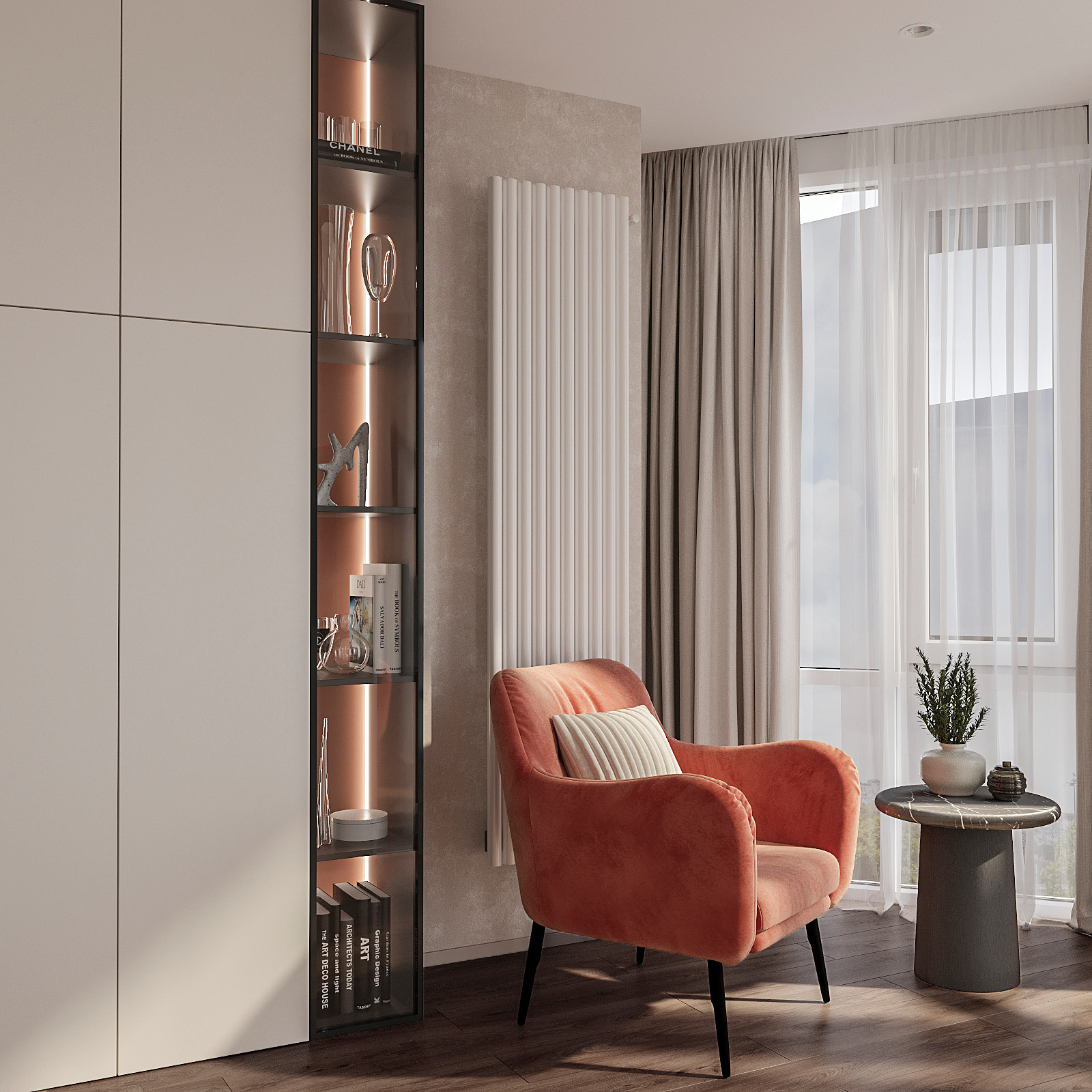 ЖК 7 Небо. Трехкомнатная квартира с панорамным видом