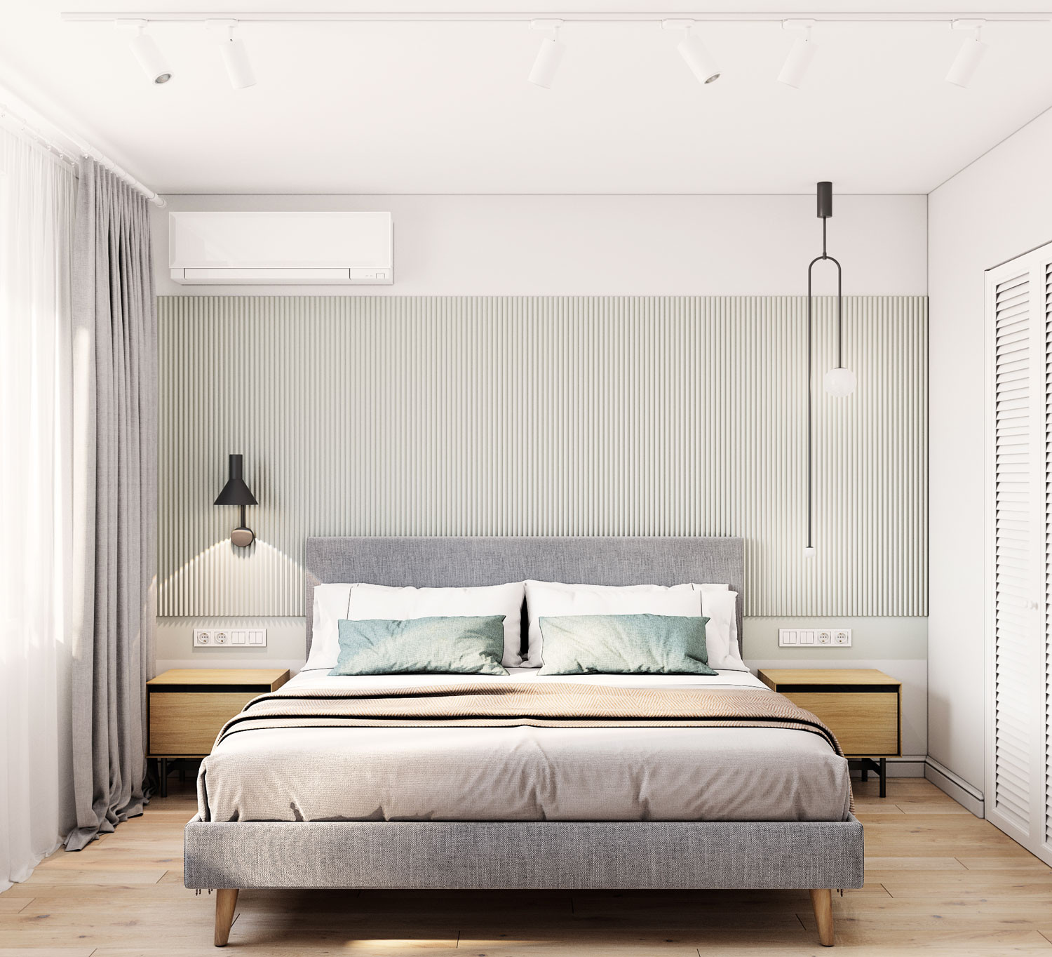 Трехкомнатная квартира для семьи с двумя мальчиками