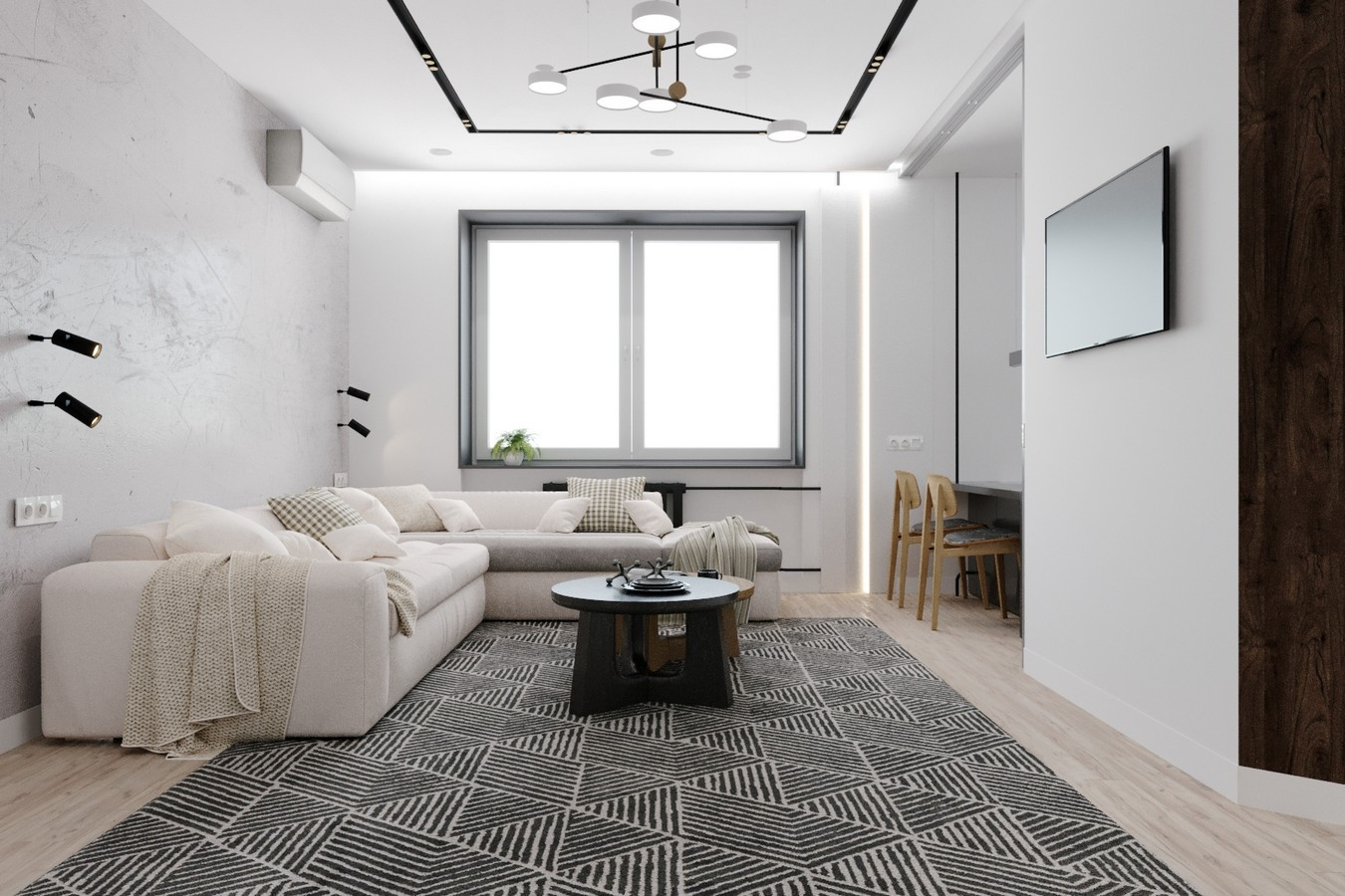 Ремонт трехкомнатной квартиры (м. Кунцевская)